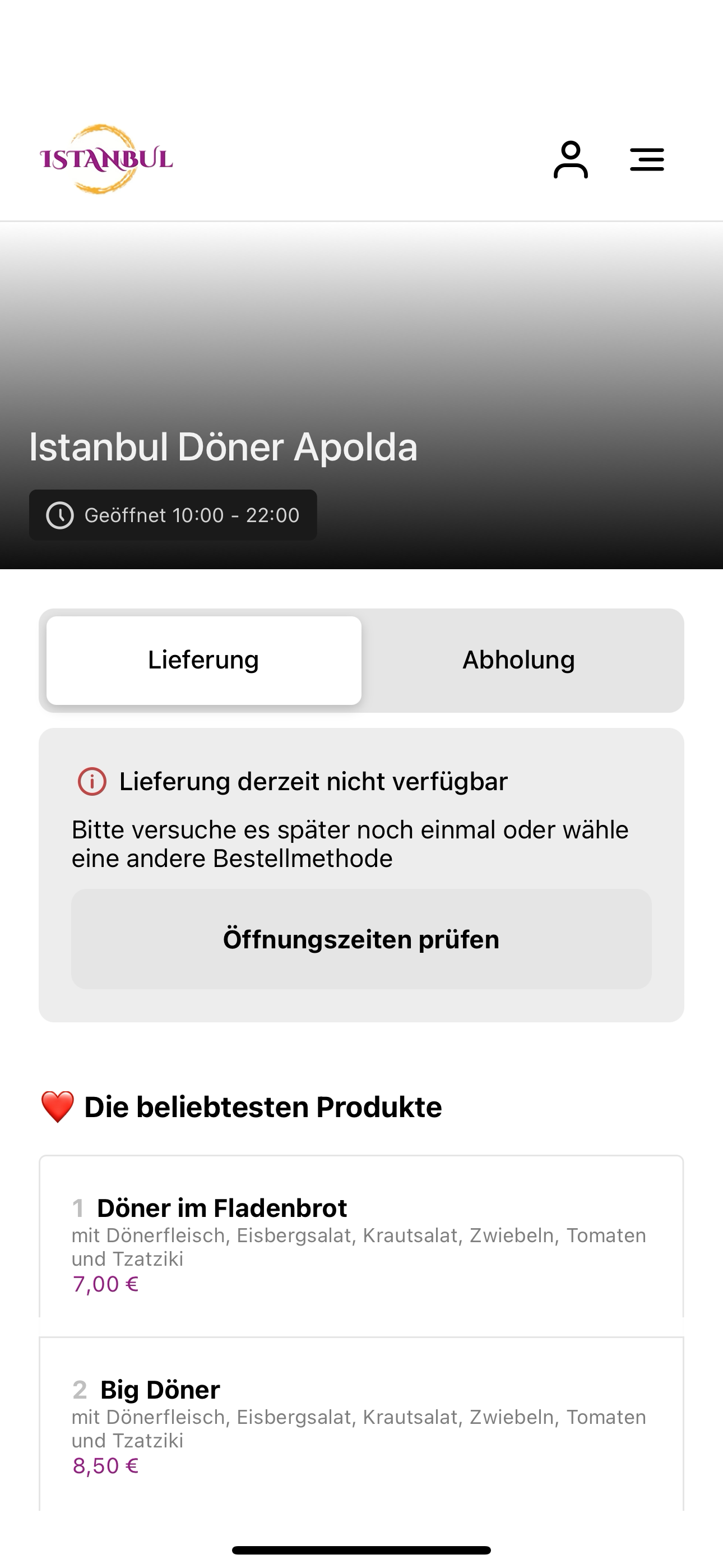 Istanbul Döner Apolda