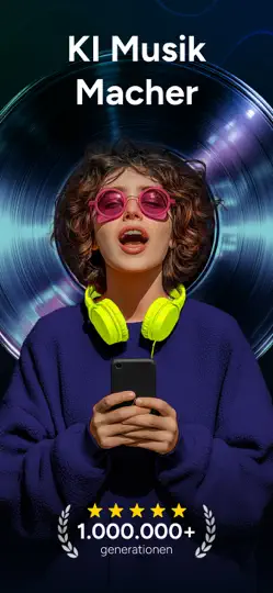 Screenshot von Melodia - Musik Mit KI Machen auf dem iPhone 1