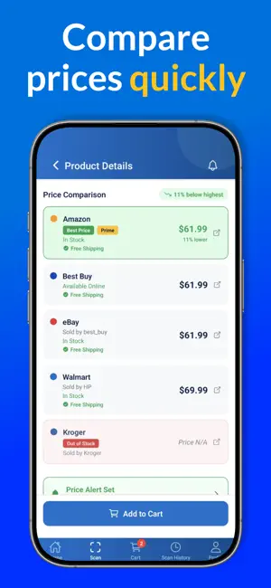 OneScan: Compare Prices Fast screenshot 2