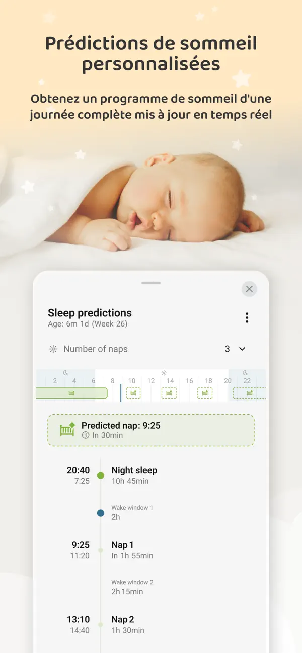 Screenshot #1 pour Baby Daybook - Suivi de Bébé