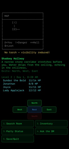 D&D RPG screenshot