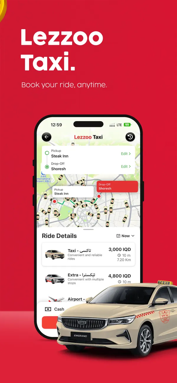 Screenshot #3 pour Lezzoo:Food & Grocery Delivery