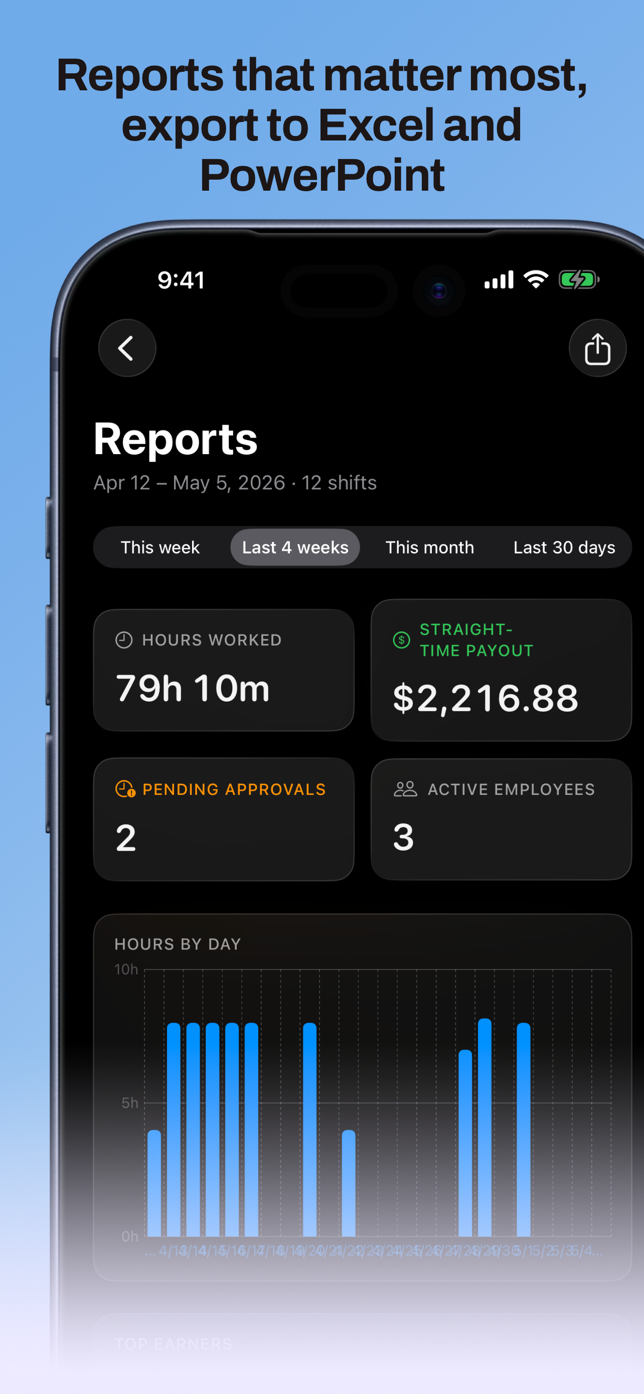 Punch: Shift Tracker screenshot 7