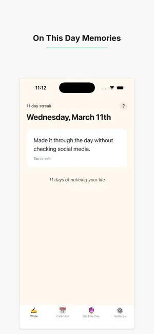 MicroLog - One Line a Day screenshot 4