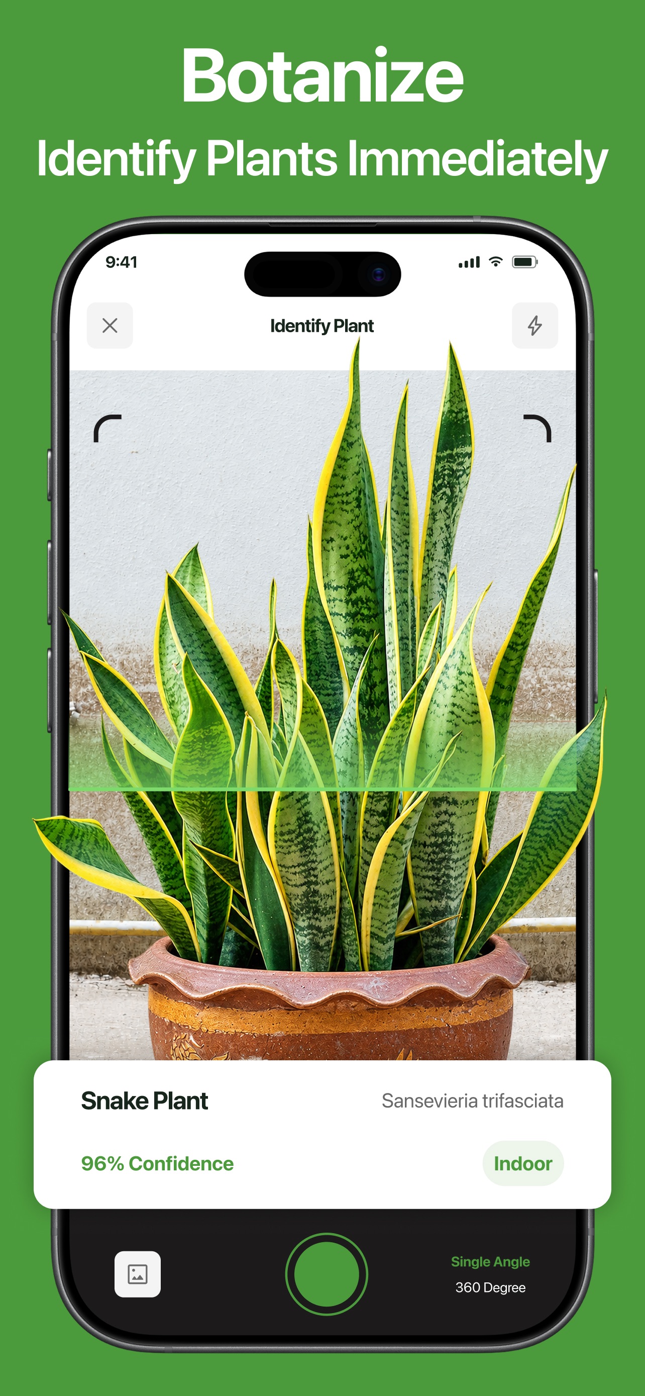 Screenshot 1 of Botanize - AI Plant Identifier