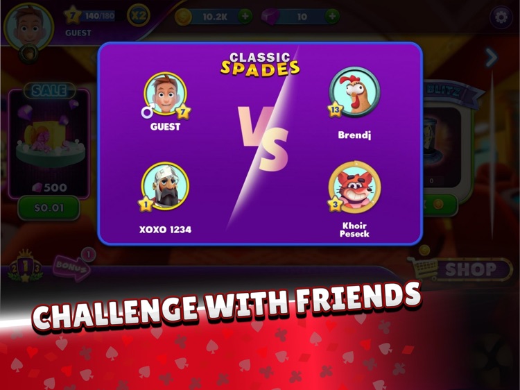 Spades Elite: Online Game screenshot-6