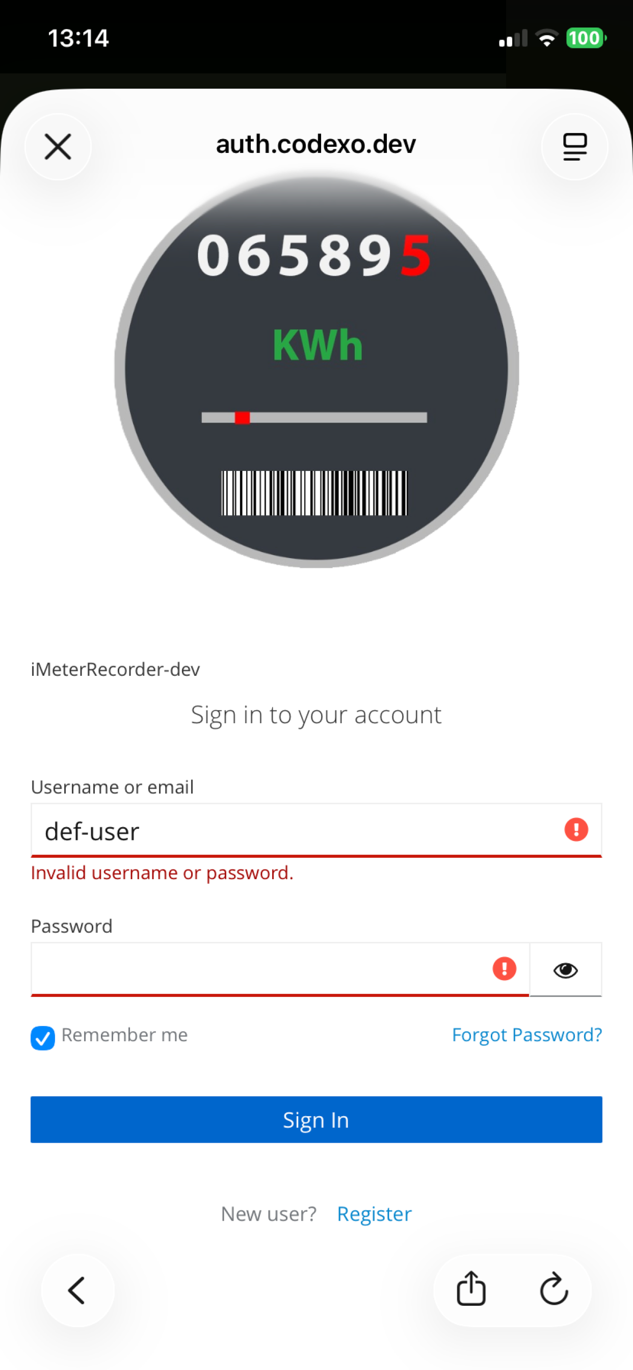 iMeter Reader: Meter Tracker