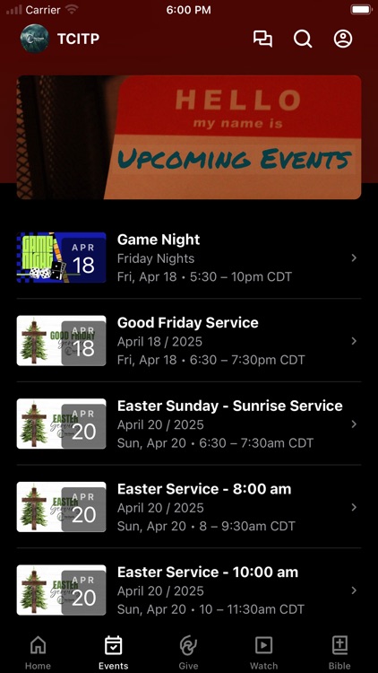 The Church in the Pines