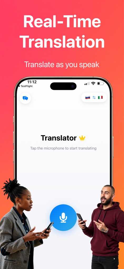 Voice Translator - Immersive - App de Viagens | MWM