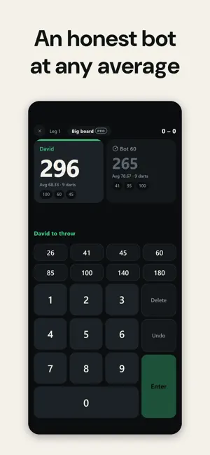 Darts Scorekeeper: 501 & X01 screenshot 3