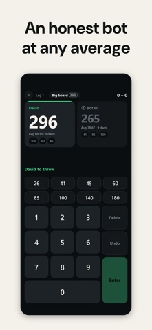 Darts Scorekeeper: 501 & X01 Screenshot 3 of 5