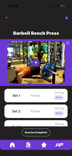 6 Strong iPhone screenshot 1