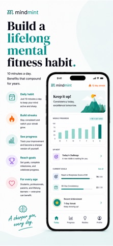 Mindmint: Daily Mind Workout screenshot