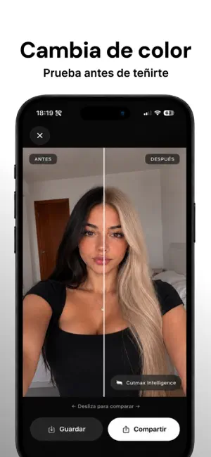 Cutmax: Tu Corte Ideal con IA iPhone screenshot 3