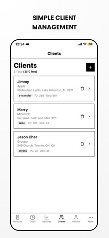Josie: Invoice Maker & Timer screenshot