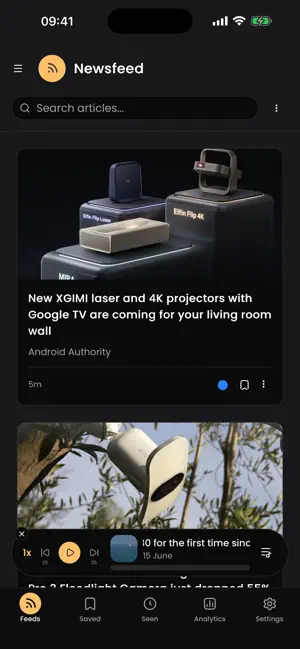 FeedNest: RSS Reader, No Noise screenshot 3
