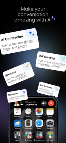 Productive.ai - Call Recording iPhone screenshot