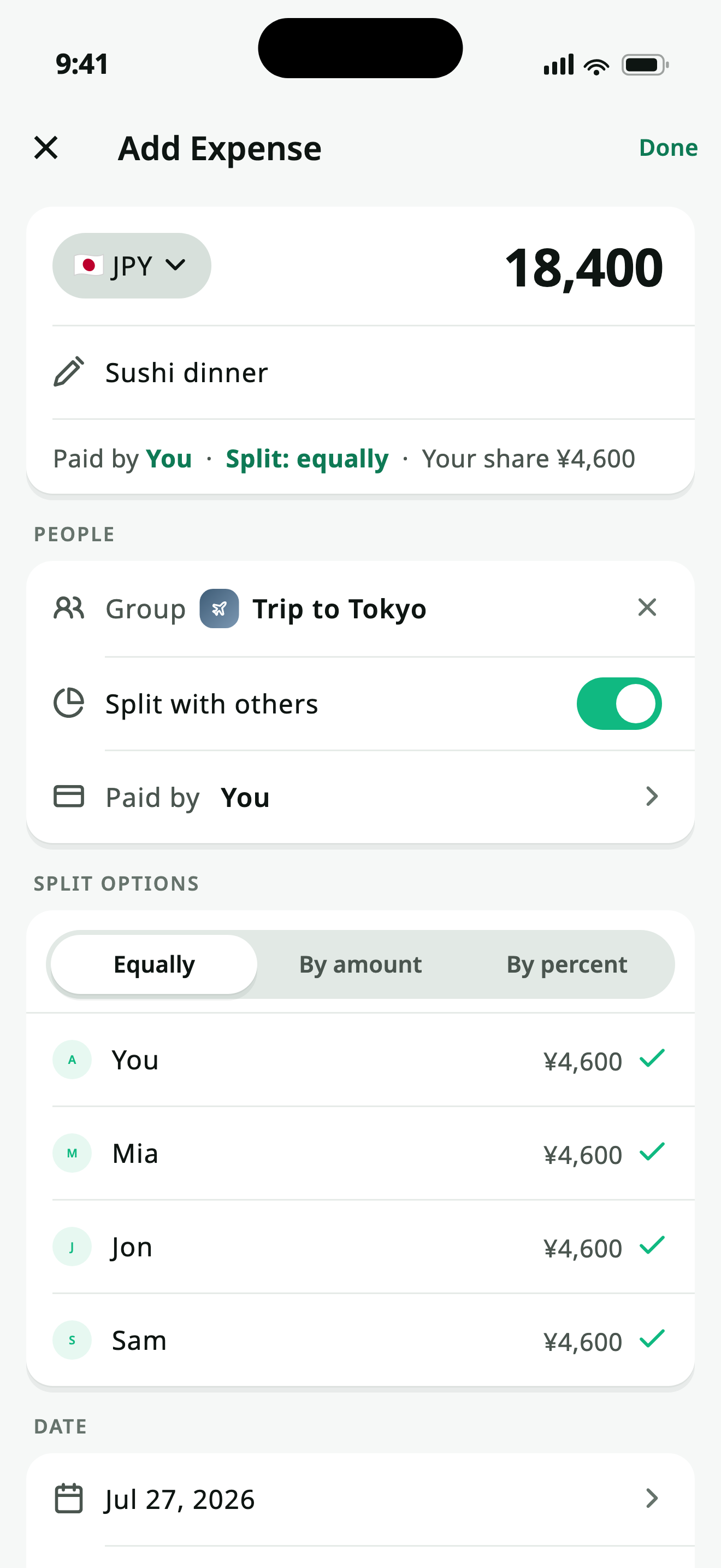 Payculator screenshot 3