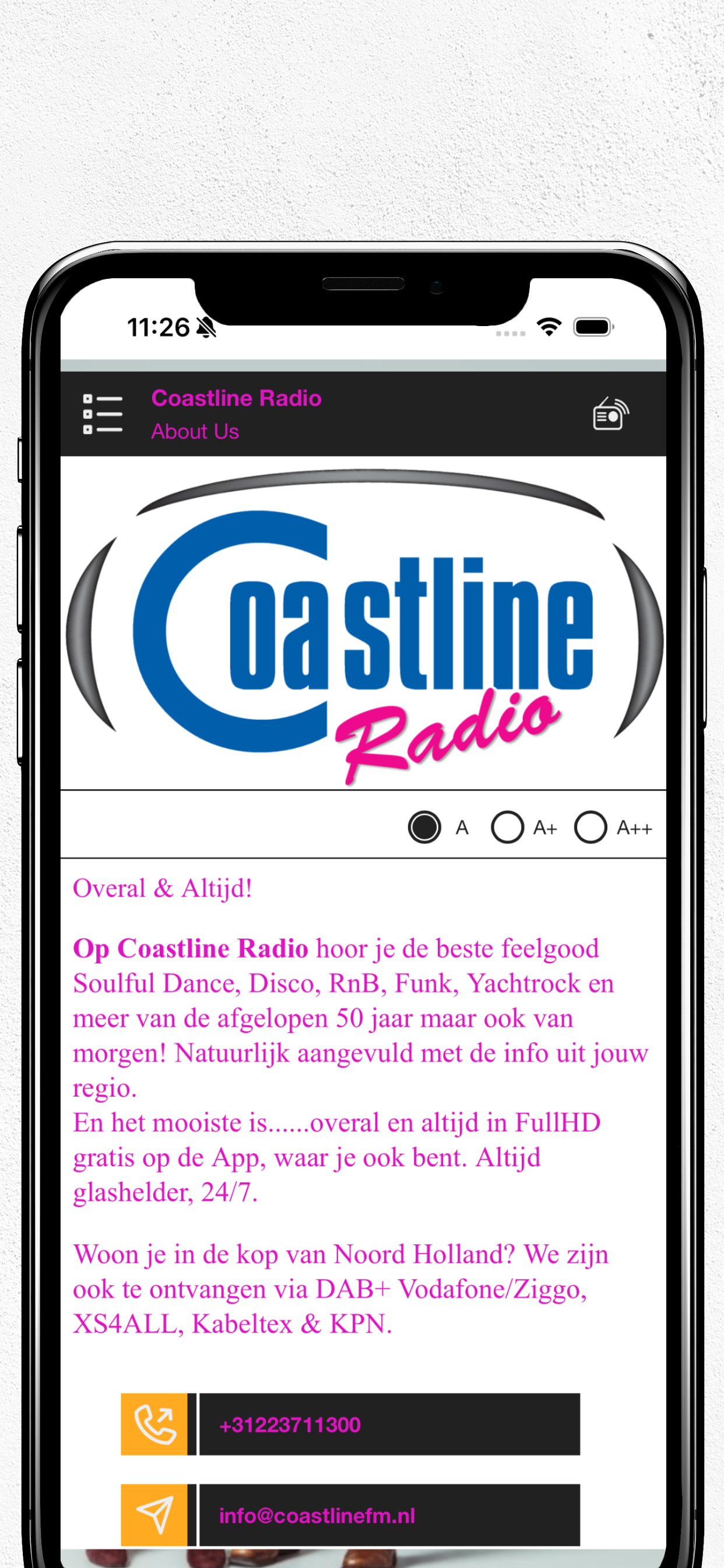 Coastline Radio screenshot 7