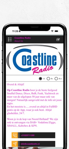 Coastline Radio Screenshot 7 of 7