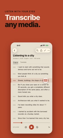 Scribbler: Transcribe Video Screenshot 1 of 10