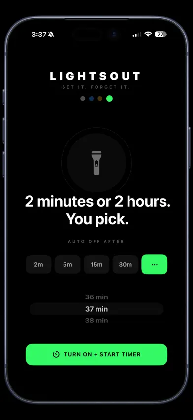 LightsOut - Flashlight Timer screenshot 4