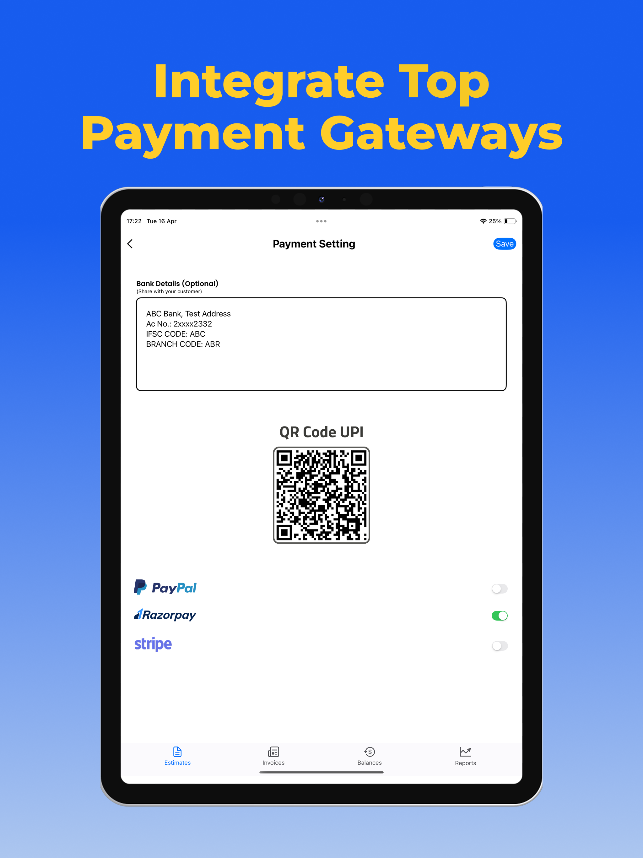 Invoice Maker & GST Billing