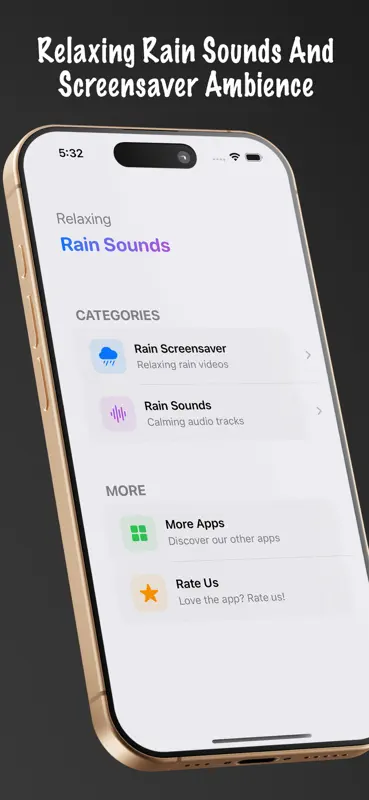 Relaxing Rain Sounds Ambience screenshot 1 of 8