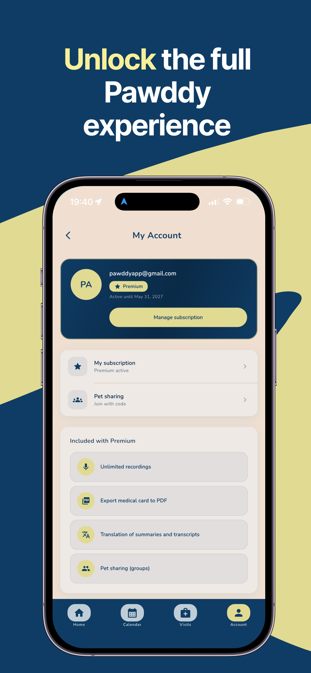 Pawddy: Pet Care Tracker