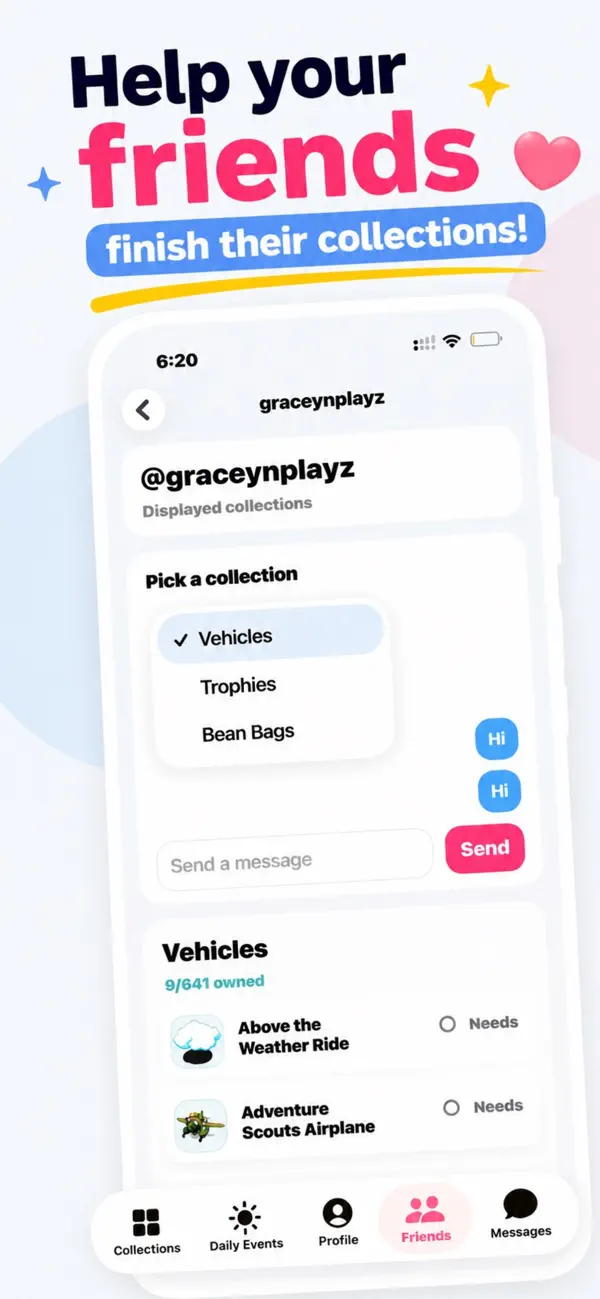 Screenshot #1 pour KinzTracker