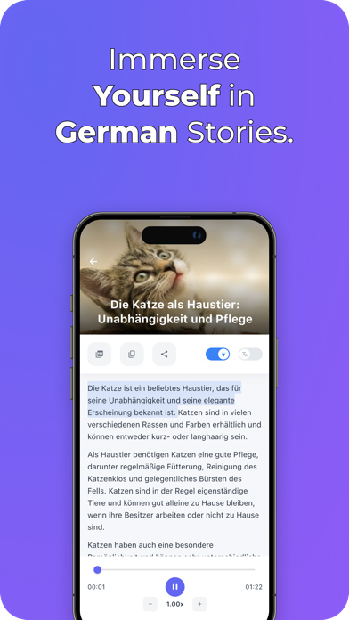 Learn German AI: Speak, Write Screenshot 2 of 8
