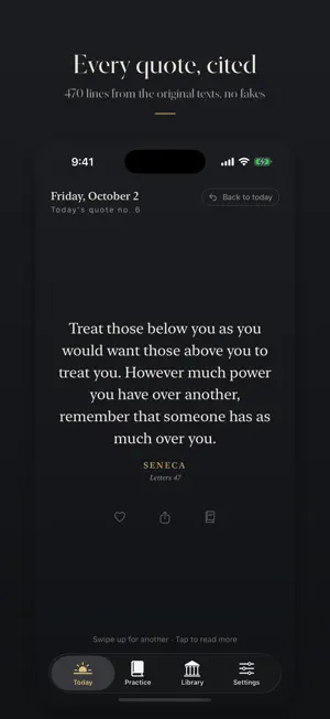 Meditations: Stoic Quotes screenshot 2