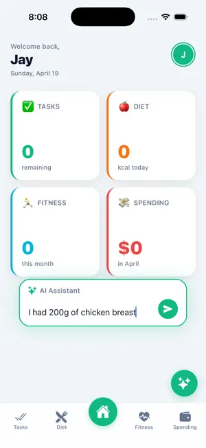 TraceLife: LifeOS screenshot 1