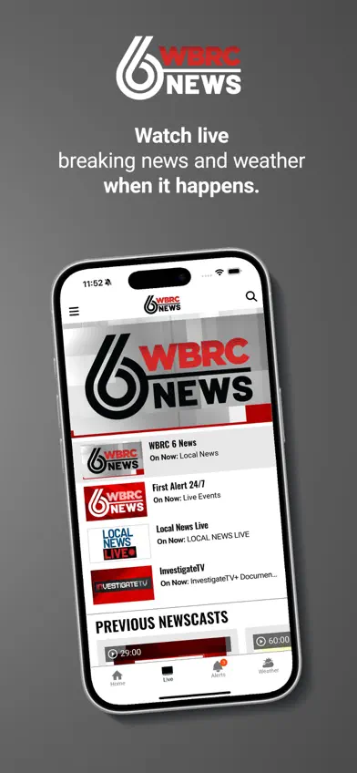 WBRC 6 News screenshot 2
