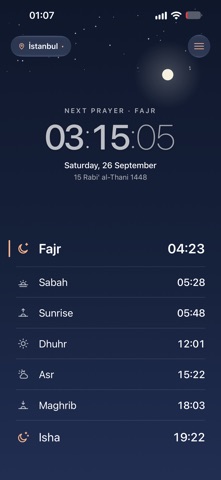 Azan: Muslim Prayer Times Screenshot 1 of 5