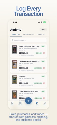 CardLogx screenshot