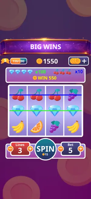 Fruity Fortunes Slots screenshot 1