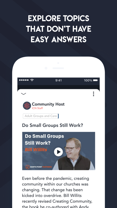 Irresistible Church Network Screenshot