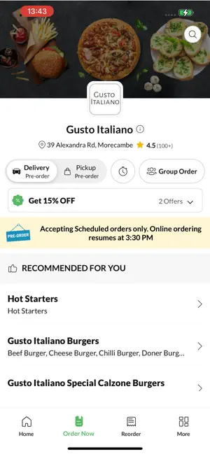Gusto Italiano, screenshot 2