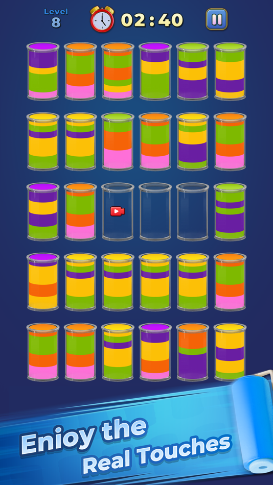 #2. One Color Start: Sorting Game (iOS) By: EasyPlay Games