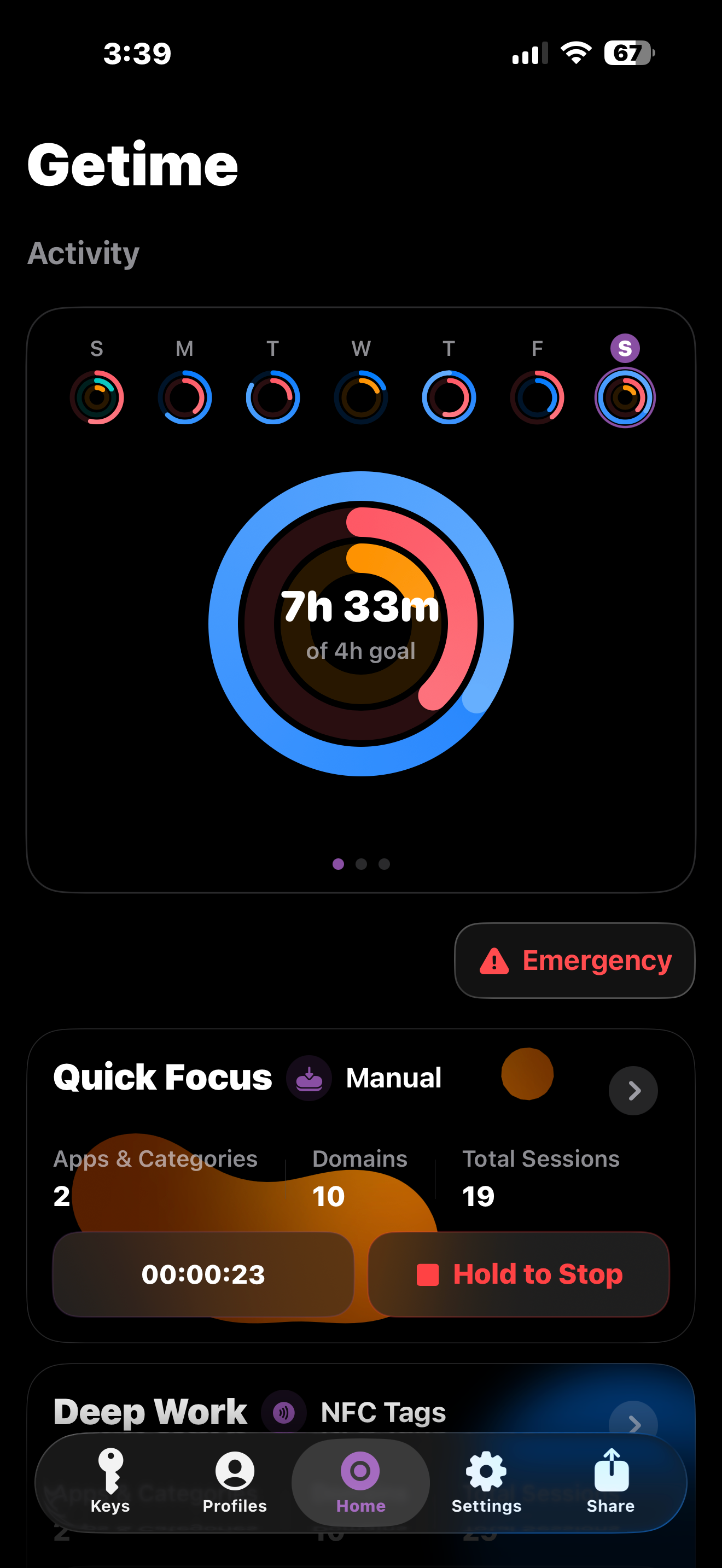 Getime - Focus Blocker screenshot 3