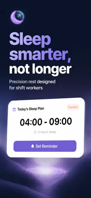 Shiftrest: Shift Sleep Planner screenshot 1