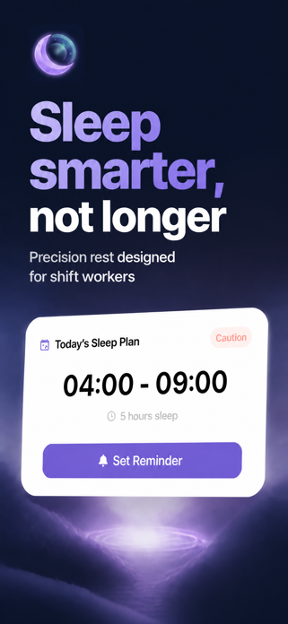 Shiftrest: Shift Sleep Planner Screenshot 1 of 6