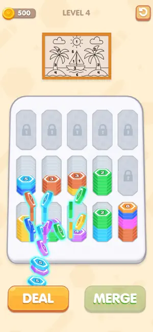 Pencil Sort 3D: Color Match screenshot 3