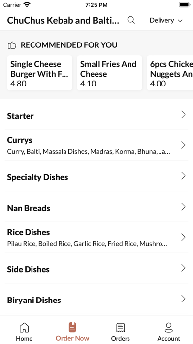 ChuChus Kebab and Balti House Screenshot