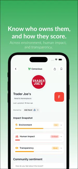 Conscious - Spend Ethically. screenshot 2