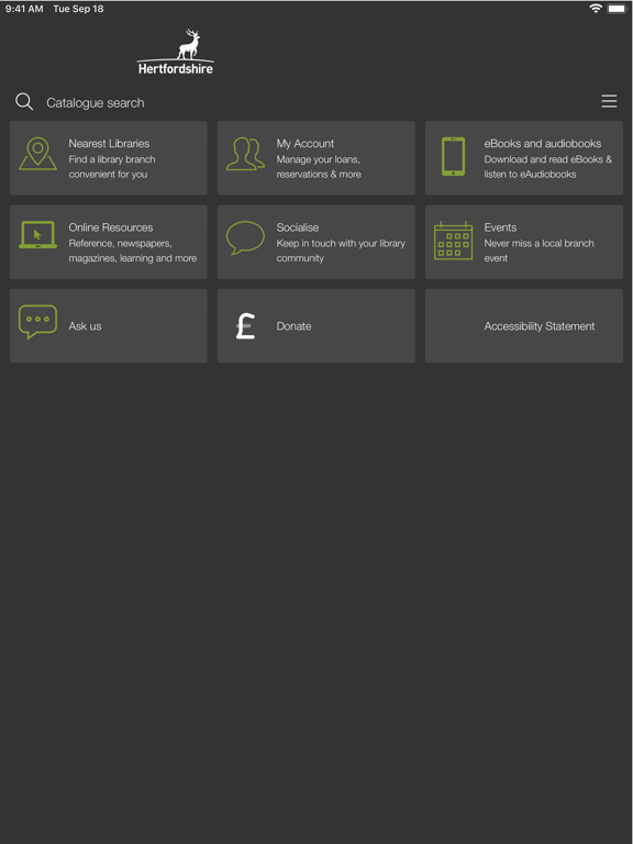 Screenshot #4 pour Hertfordshire Libraries