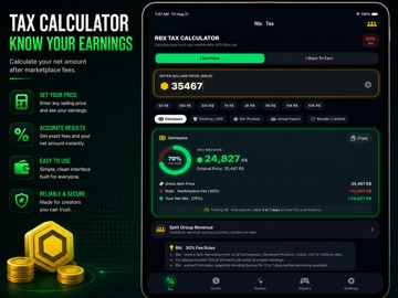 ROBXi: DevEx Calculator iPad screenshot