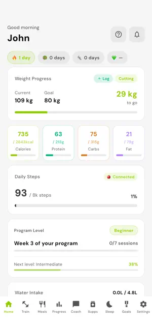 Axyn Fitness screenshot 1