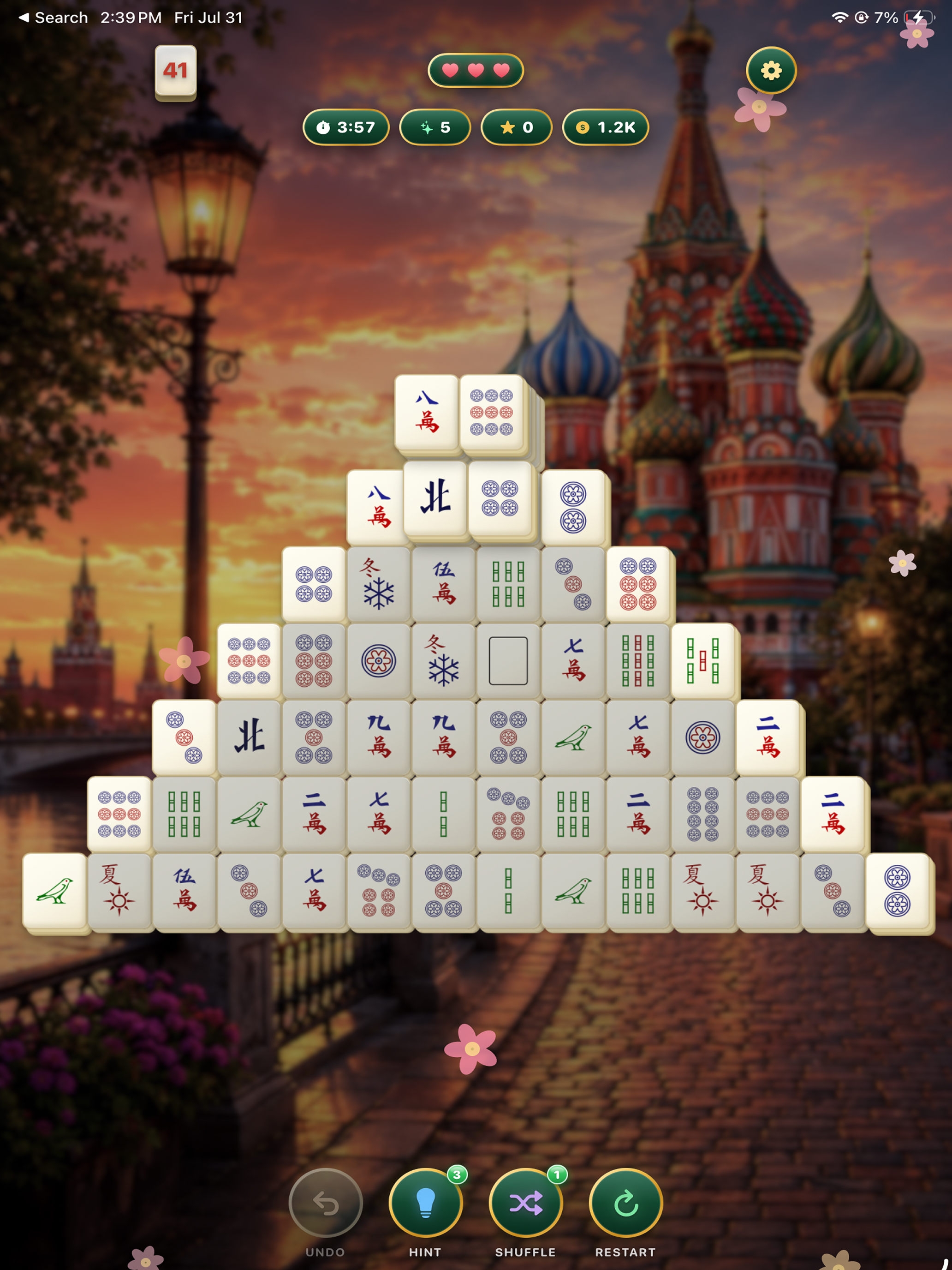 Mahjong Solitaire: Match Tile screenshot 8